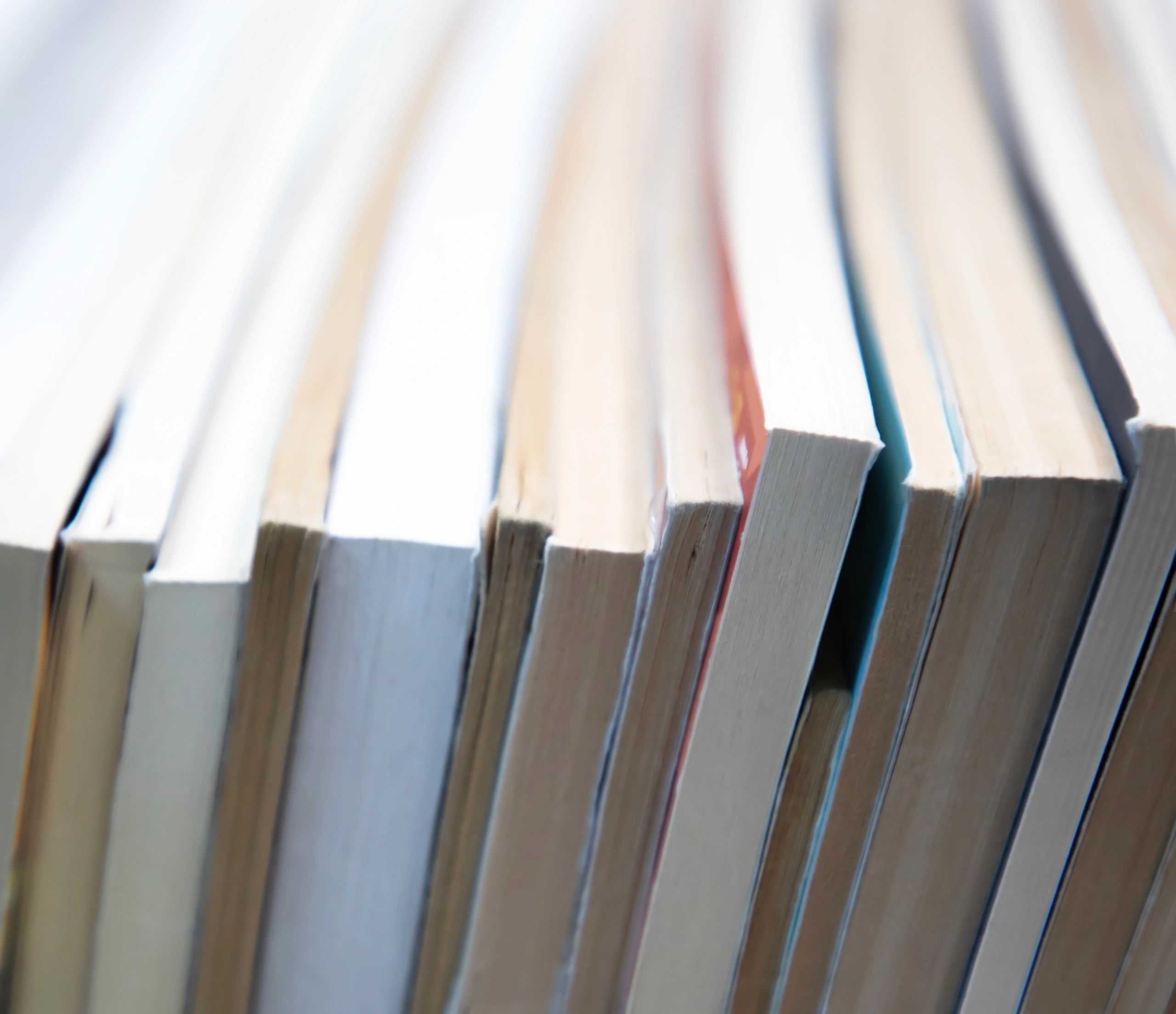 Books in a professional publishing office